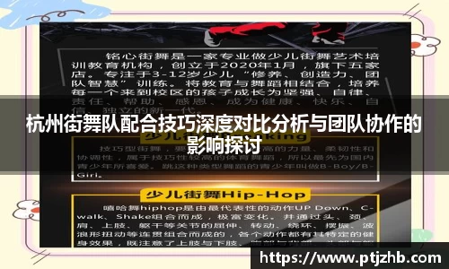 杭州街舞队配合技巧深度对比分析与团队协作的影响探讨